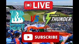 Brisbane Heat Women vs Sydney Thunder Women Big Bash League Women LIVE [upl. by Nytsirt]