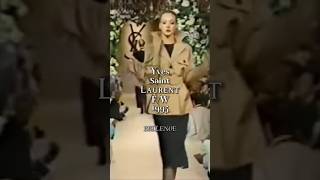 Yves Saint Laurent in the 90s🤎✨️ like fashion vogue runway shortvideo subscribe [upl. by Clapp]