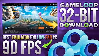 Gameloop 32 Bit Download For Pc  Best Emulator For Low End PcLaptop  2023  98 Loading Stuck fix [upl. by Idolah]