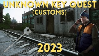 Skier Task Guide The Extortionist  Unknown Key  Escape From Tarkov EASY 2023 [upl. by Nauqaj]