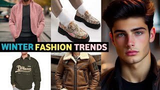 BIGGEST Winter Fashion Trends 202425 To 1000xUPGRAGE YOUR STYLE  Winter Styling Ideas Men [upl. by Amzaj48]