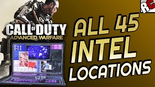 Call of Duty Advanced Warfare  ALL INTEL LOCATIONS Ferrum Absconsum  AchievementTrophy Guide [upl. by Zoe]