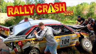 The Most INSANE Rally Crash amp fail Compilation  week 4  Agosto 3124 [upl. by Ecnar]