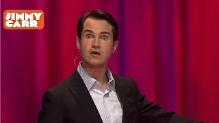 The Sarcastic Response When a Waiter Drops a Tray  Jimmy Carr [upl. by Burgwell469]