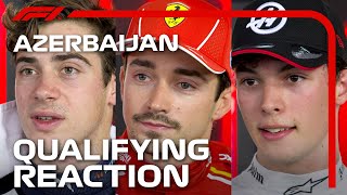 Drivers React After Qualifying  2024 Azerbaijan Grand Prix [upl. by Muirhead]