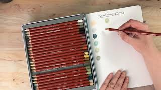 Derwent Drawing Pencils Swatching [upl. by Dej]