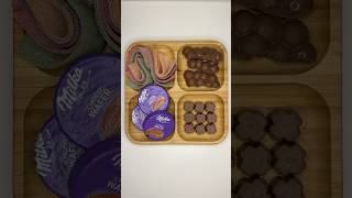 Filling platter with sweets asmr  shorts [upl. by Leupold]