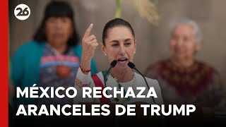 México advierte a Trump que imponer aranceles no detendrá la migración y las drogas [upl. by Trisha373]