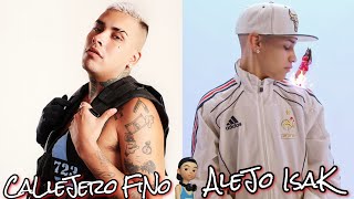 CALLEJERO FINO🤑VS😈ALEJO ISAKK  ENGANCHADO 2022 TURREO RKT🔥 [upl. by Nimref]