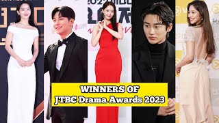 All Winners Of The JTBC Drama Awards 2023 [upl. by Rumpf]