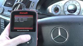 Mercedes Benz Instrument Cluster Fault Finding Diagnostic Kit [upl. by Nerad]