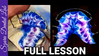 How to make Tie Dye Retainer by Szara [upl. by Nath945]