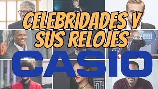 FAMOSOS que Aman CASIO ¡Descubre sus Relojes Favoritos⌚😯😯 [upl. by Ezana615]