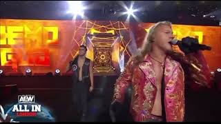 Fozzy  Judas Live at AEW All In London 2023 [upl. by Anallese583]