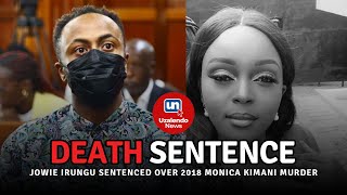 Jowie Irungu Sentenced To Death Over Monica Kimani Murder [upl. by Sakram814]