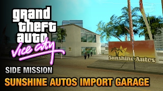 GTA Vice City  Sunshine Autos Import Garage Grand Theft Auto Trophy [upl. by Oynotna]