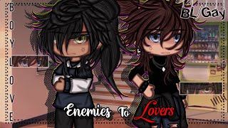 Enemies to Lovers BL  Gay Love  Gacha Life  GLMM  Gacha Life Mini Movie [upl. by Shadow]