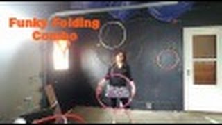 Hula Hoop Tutorial Funky Folding Combo [upl. by Annadroj]