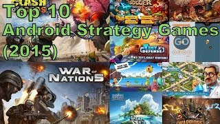 Top 10 Best Android Strategy Games 2015 [upl. by Armmat]