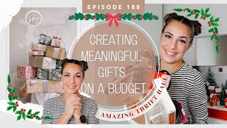 Sustainable Giving Creating Meaningful Gifts on a Budget  The Joy of Thrifted Christmas Gifts [upl. by Magdala]