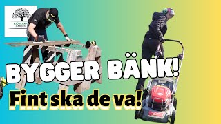 EPA träff i Klippan och Piggie vill ha nya möbler Anki fixar trädgården med batteridrivna maskiner [upl. by Niassuh176]