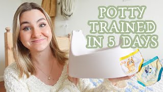 WHAT I WISH I HAD KNOWN BEFORE POTTY TRAINING  3 Day Method [upl. by Endres]