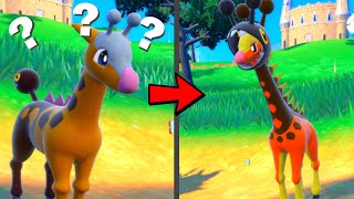 How to find Girafarig and Evolve it into Farigiraf in Pokemon Scarlet amp Violet [upl. by Oicatsana]