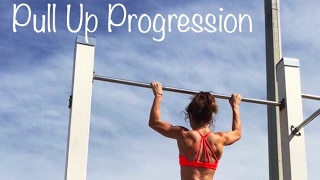 Pull Up Progression How to Get Your FIRST PULL UP [upl. by Philemon]