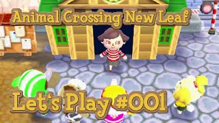 Willkommen in New Leaf  Lets Play Animal Crossing New Leaf 001 [upl. by Nuahsel]