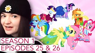 I FINISHED SEASON ONE  MLP FIM REACTION [upl. by Aneleh]