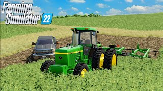 LIVE  Doing Tillage On the New Farm [upl. by Ahseital]