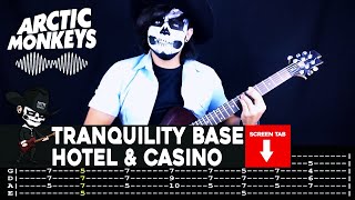 【ARCTIC MONKEYS】 Tranquility Base Hotel amp Casino  cover by Masuka  LESSON  GUITAR TAB [upl. by Gayle]