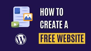 Create a Professional Website for Free With Wordpress  Free Hosting [upl. by Biron]