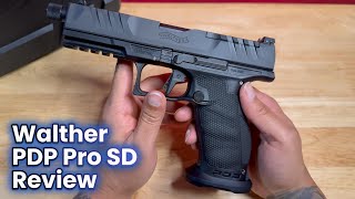 Walther PDP Pro SD 9mm  Review [upl. by Grimaud]