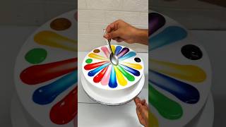 15kg Vanilla Rainbow 🌈 Cake Amazing Design cakedesign youtube vannila ytshorts cakeart food [upl. by Aribold]