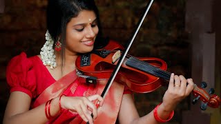 Chentharmizhi Violin cover by Aparna Babu 🎻 reels trend trending malayalam traditional [upl. by Catharina]