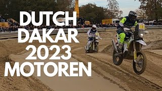 Dutch Dakar 2023  Motoren  HT Rally Raid Husqvarna Racing [upl. by Arlina]