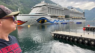 Unsere 2 Kreuzfahrt mit Aida Prima von Hamburg nach Norwegen ua zum Geirangerfjord [upl. by Llertal515]