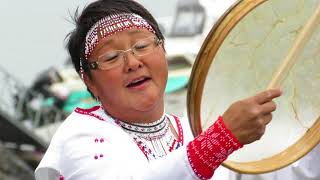 Tasiilaq  Greenland  Traditional Inuit Drum Dance [upl. by Yasibit676]