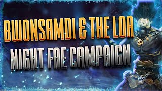 Bwonsamdi amp the Loa Night Fae Campaign  90 Covenant Recap  Short Lore Animation Shadowlands [upl. by Nosydam]