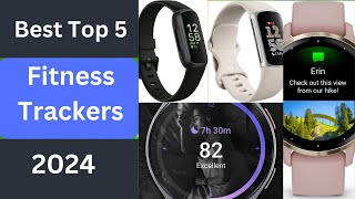 Best Top 5 Fitness Trackers [upl. by Aerdnad814]