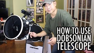 How to a Use Dobsonian Reflector Telescope [upl. by Anawahs]