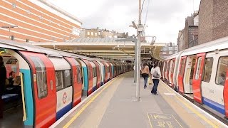 London Underground Local and Express Trains on the Jubilee and Metropolitan Lines  Part I [upl. by Genet]