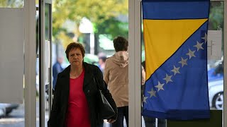 Wahl in Bosnien und Herzegowina Abstimmung in einem gespaltenen Land  AFP [upl. by Susie365]