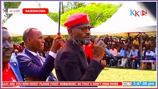 LIVE BOBI WINE FULL SPEECH AT ANTHONY WAMELIS BURIAL [upl. by Ulane520]