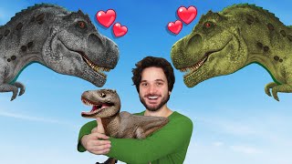 AMOR ENTRE TIRANOSSAURO REX NO ARK [upl. by Gitt]