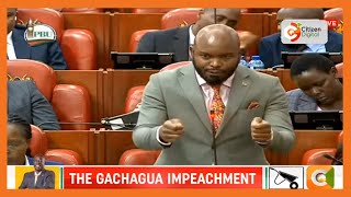 Gatundu South MP Gabriel Kagombe supports DP Gachagua impeachment motion [upl. by Assener]