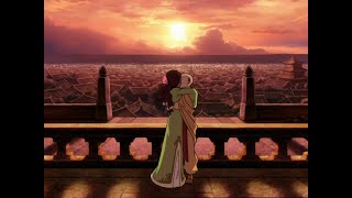 Aang And Kataras Final Kiss  Avatar The Last Airbender 2005 [upl. by Welcy640]