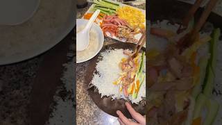 make kimbap with me asmr food asmrfood satisfying kimbap heal rice rolls short [upl. by Niroht67]