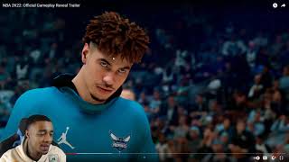 NBA 2K22 Official Gameplay Reveal Trailer Reaction Thoughts amp Rant [upl. by Roter]